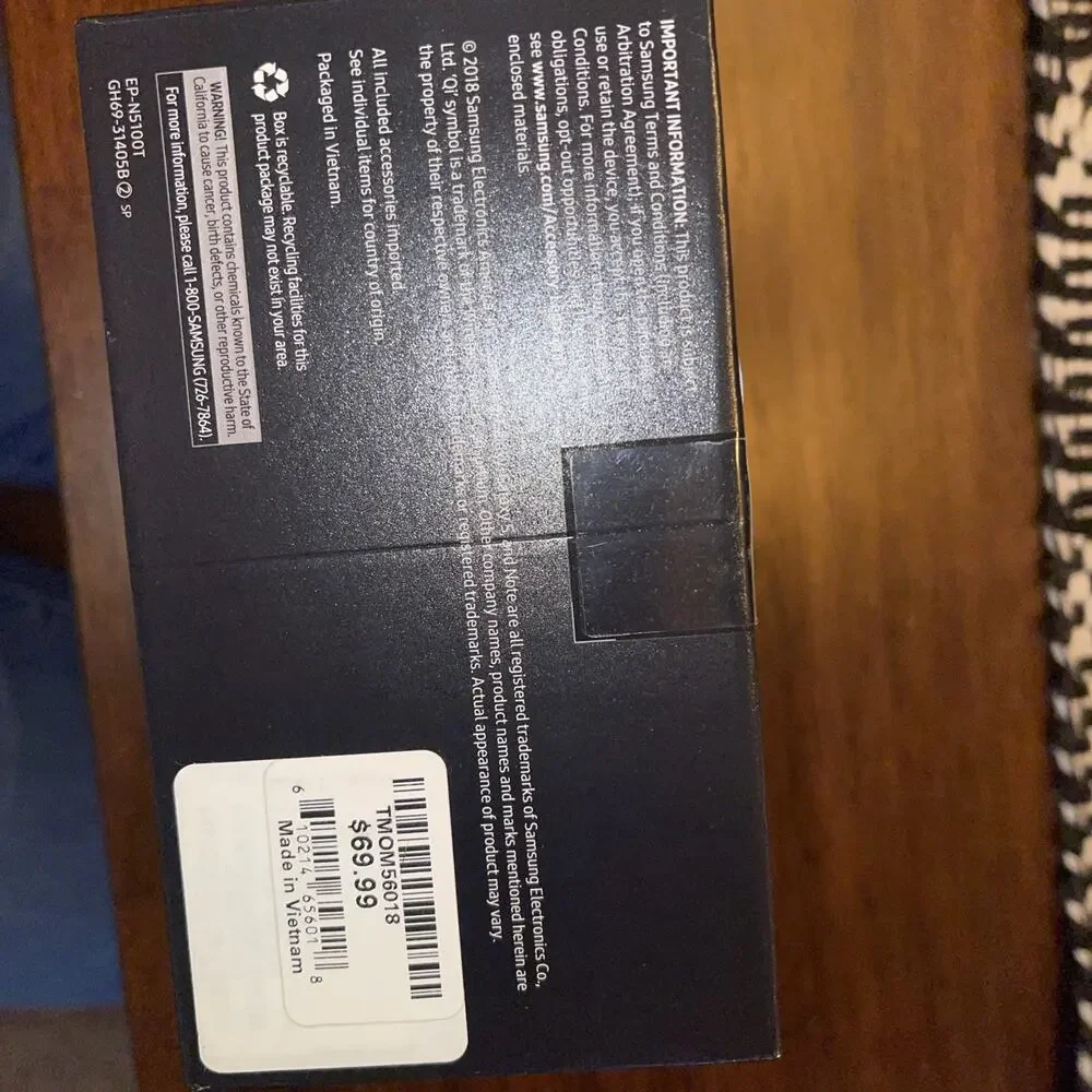 Samsung Fast Charge Wireless Charging Stand EP-N5100 w/ OpenBox Cable & Adapter